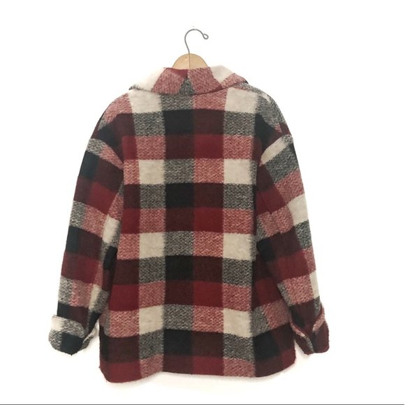 Zara | Plaid Coat - Picture 2 of 5